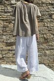 Asher Cap Sleeve Blouse Earth